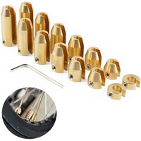 14 Pack Spoke Wheel Weights (Brass) Rippin Moto