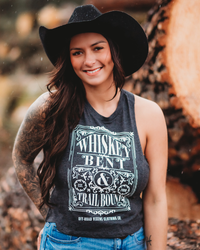 Whiskey Bent Cropped Tank OFF-ROAD VIXENS CLOTHING CO.