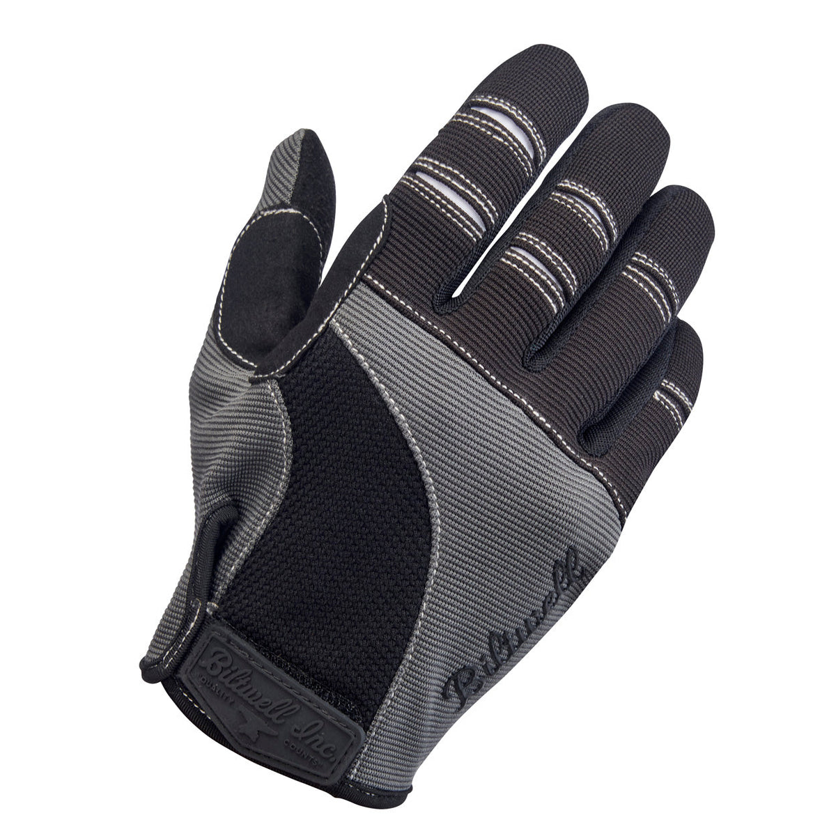 Biltwell Moto Gloves - Grey/Black – product view 1