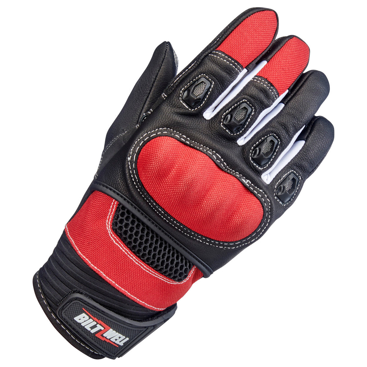 Biltwell Bridgeport Gloves - Red – product view 1
