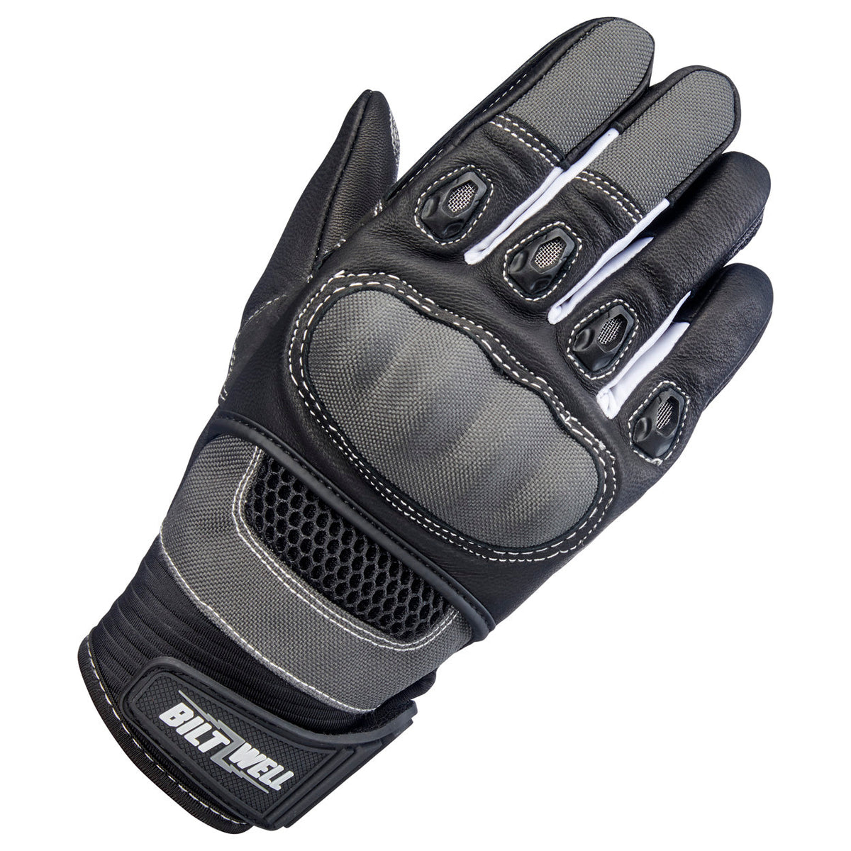 Biltwell Bridgeport Gloves - Grey – product view 1
