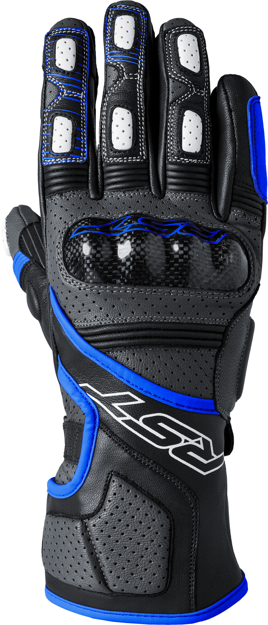 RST Fulcrum CE Gloves - Grey/Blue/Black