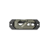 Side By Side / UTV Aluminum Recessed Winch Shackle with Fairlead Kit, closed latch (LIFE TIME WARRANTY*)