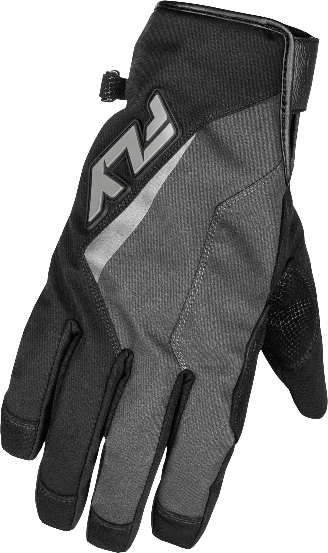 FLY Racing 2026 Title Long Gloves - Grey/Black