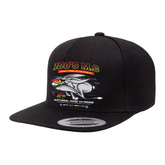 2024 100's MC 57th Annual National Hare & Hound Jimmy Fowler Memorial Event Hat RealSurfShop