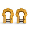 3/4'' Extreme duty Aluminum D-Shackle set (9T) (LIFETIME WARRANTY*)