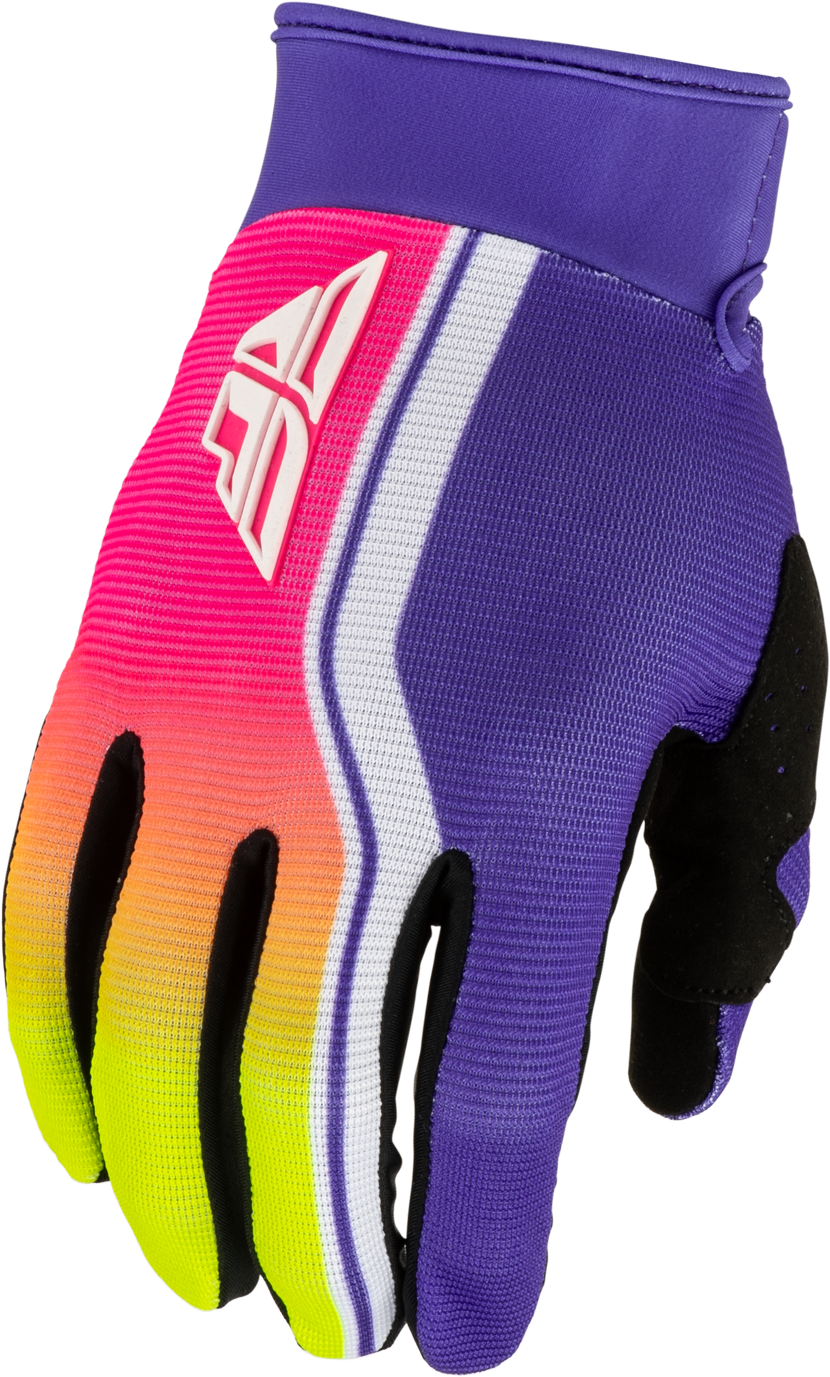 FLY Racing 2027 F-16 Raze Gloves - Purple/Red/Yellow