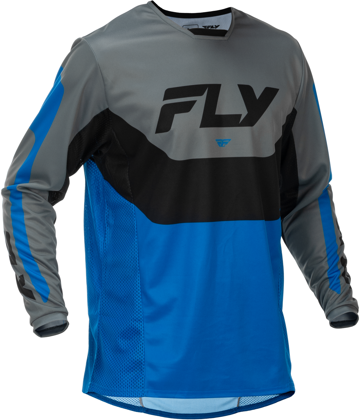 FLY Racing 2026 Kinetic Jersey - Blue/Grey/Black