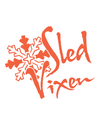 Sled Vixen Logo Decals - LiveTheGnar