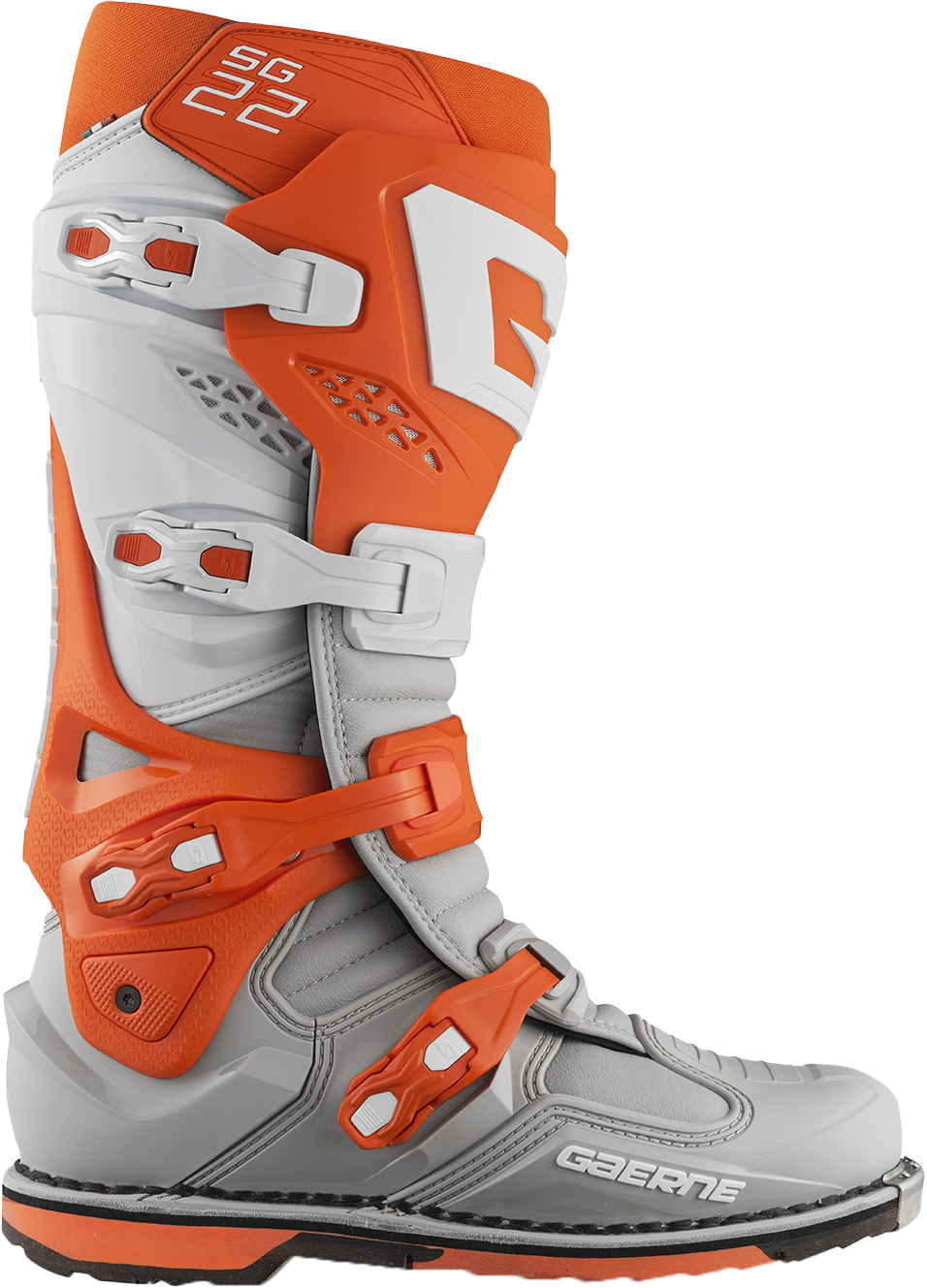 Sg 22 Boots Orange/White/Grey Sz 7
