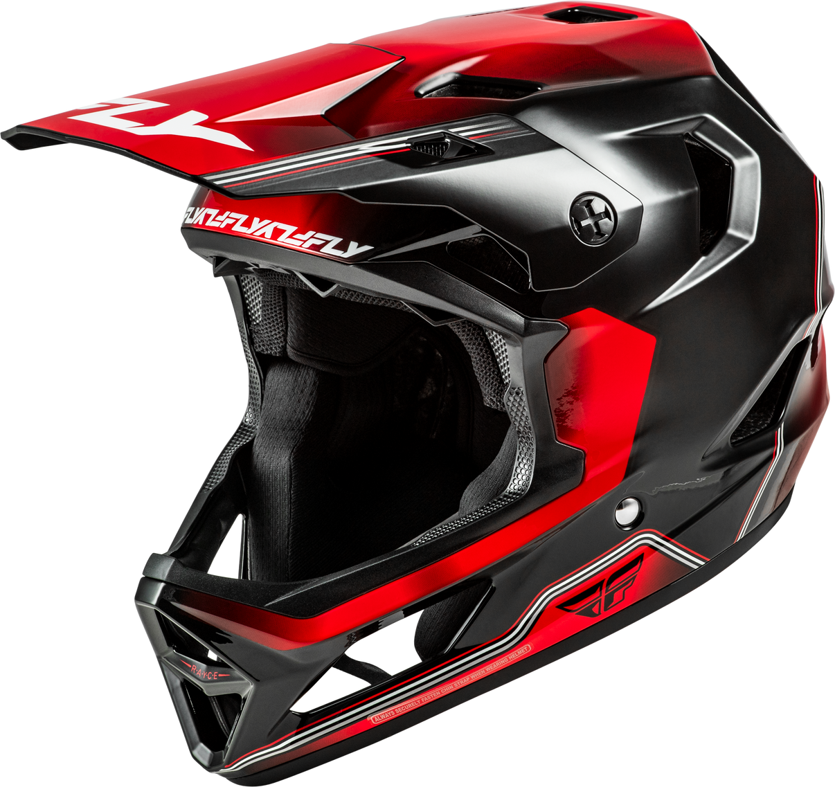 Rayce Repeat Bicycle Helmet Black/Red Xs