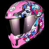 ILM Motorcycle Full Face Helmets DOT ECE Powersports Dual Visor Street Racing with Pinlock Cascos para Motos Model MF509 Pro