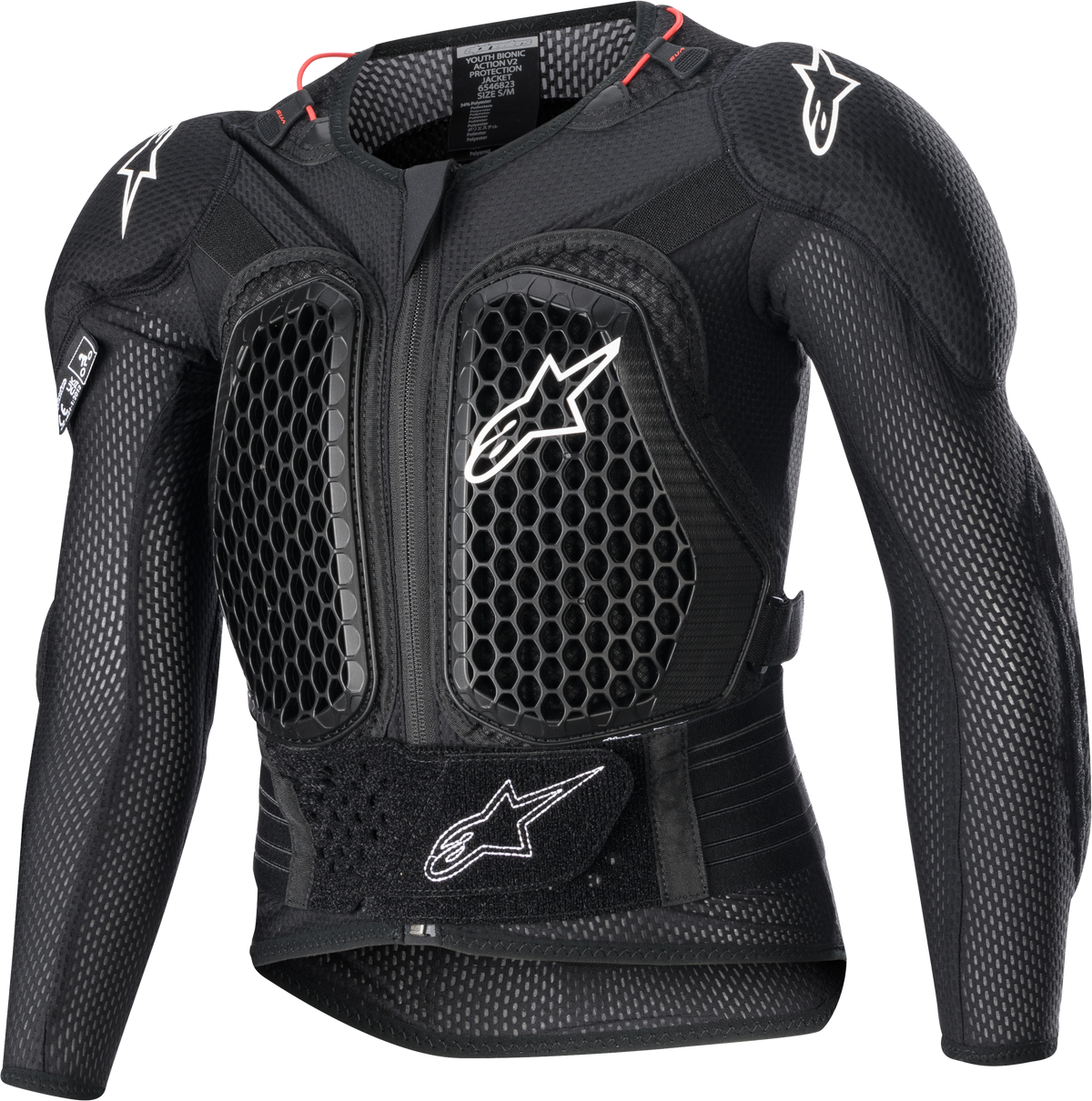 Alpinestars Youth Bionic Action V2 Protection Jacket - Black