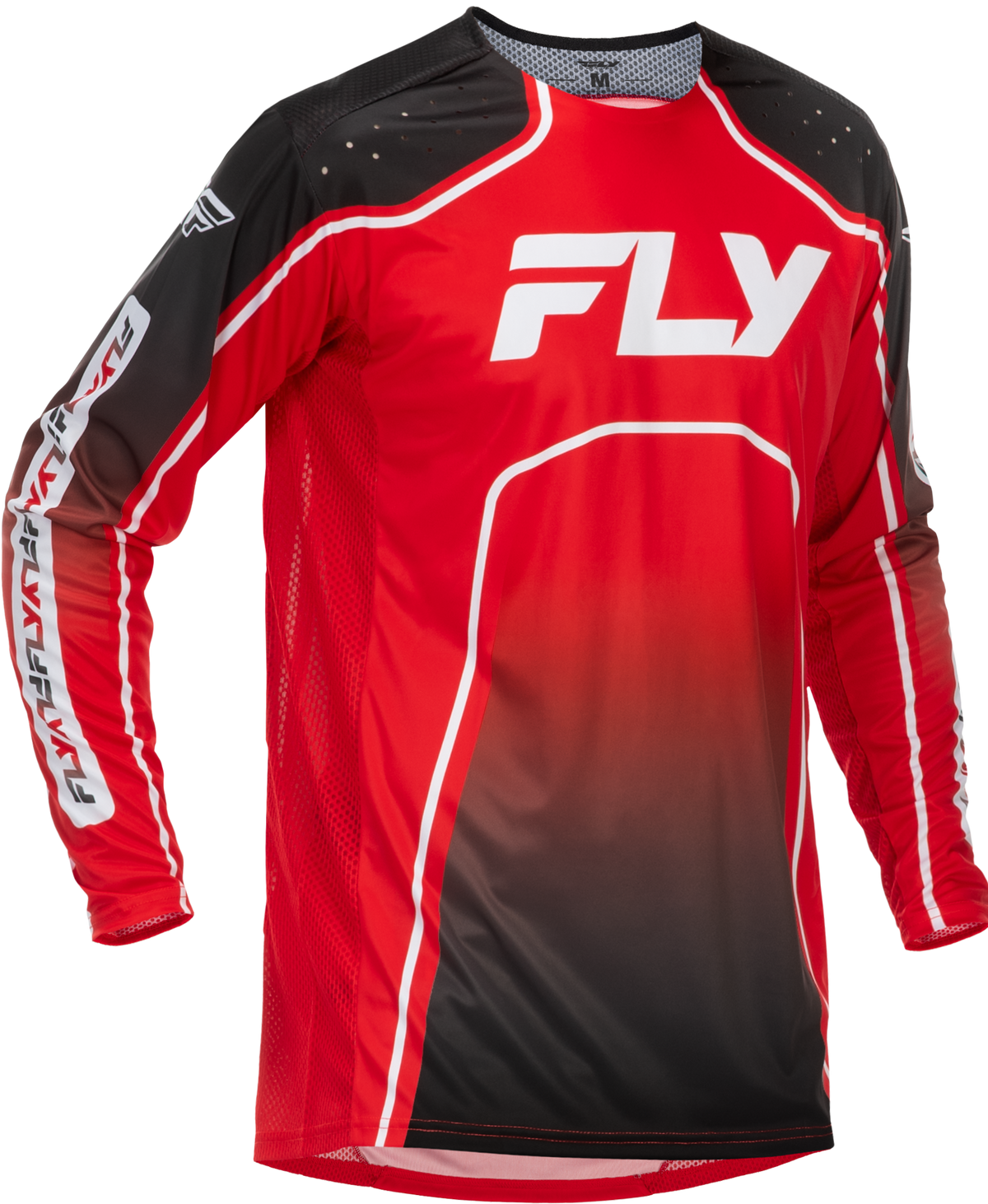 FLY Racing 2026 Rayce BMX / MTB / eBike Jersey - Red/Black/White