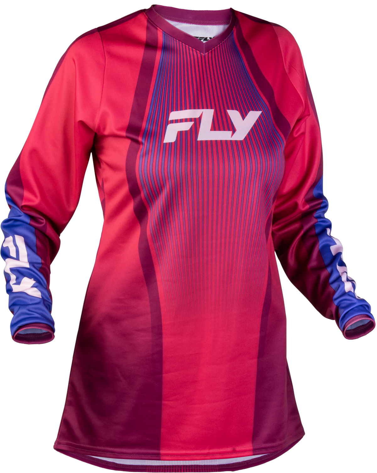 FLY Racing 2027 Women's F-16 Lift Jersey - Pink/Purple/White