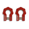 3/4'' Extreme duty Aluminum D-Shackle set (9T) (LIFETIME WARRANTY*)