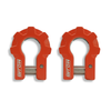 3/4'' Extreme duty Aluminum D-Shackle set (9T) (LIFETIME WARRANTY*)