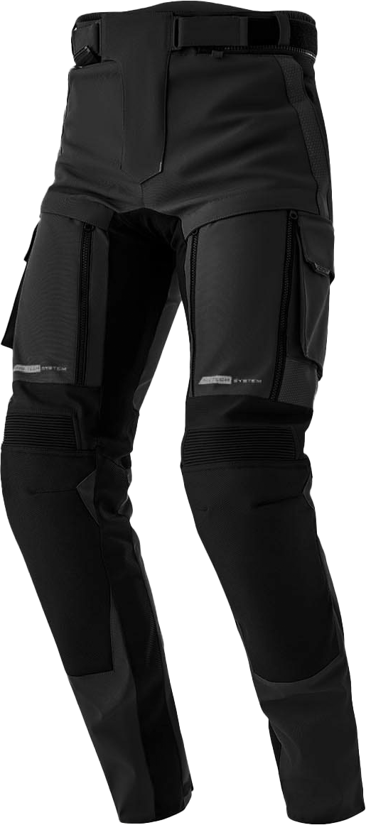 RST Pro Series Adventure D3O Textile Pants - Black