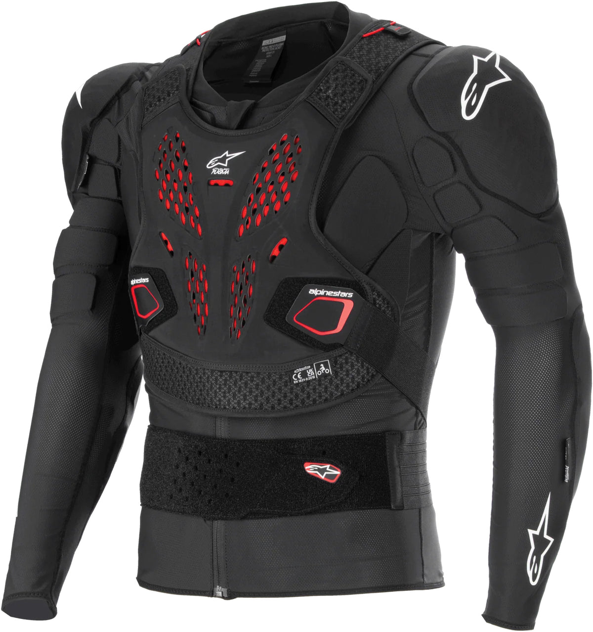 Alpinestars Bionic Pro V3 Plasma Protection Jacket - Black/Red/White