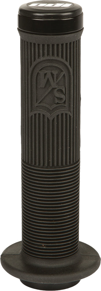 S&M Lock On Grips W/Alloy Clam Ps 130mm (Black)