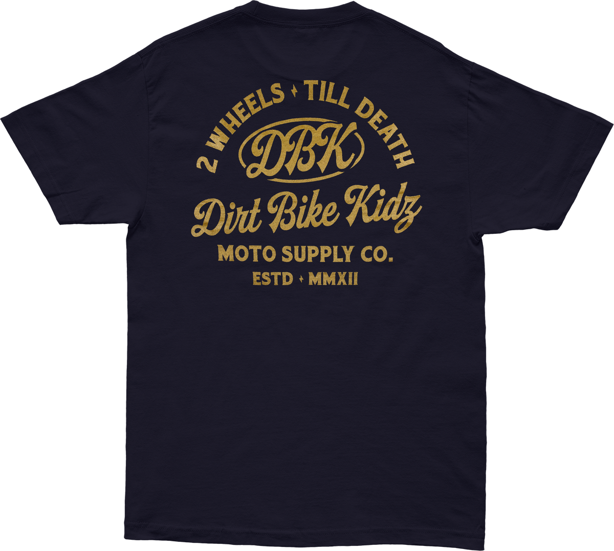 DBK Gold Nugget Tee - Navy