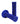 ODI Rogue Single Ply Grip Blue ODI