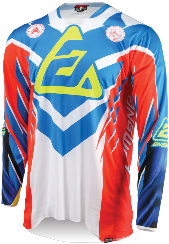 Answer Elite Xotic Jersey - Red/White/Blue