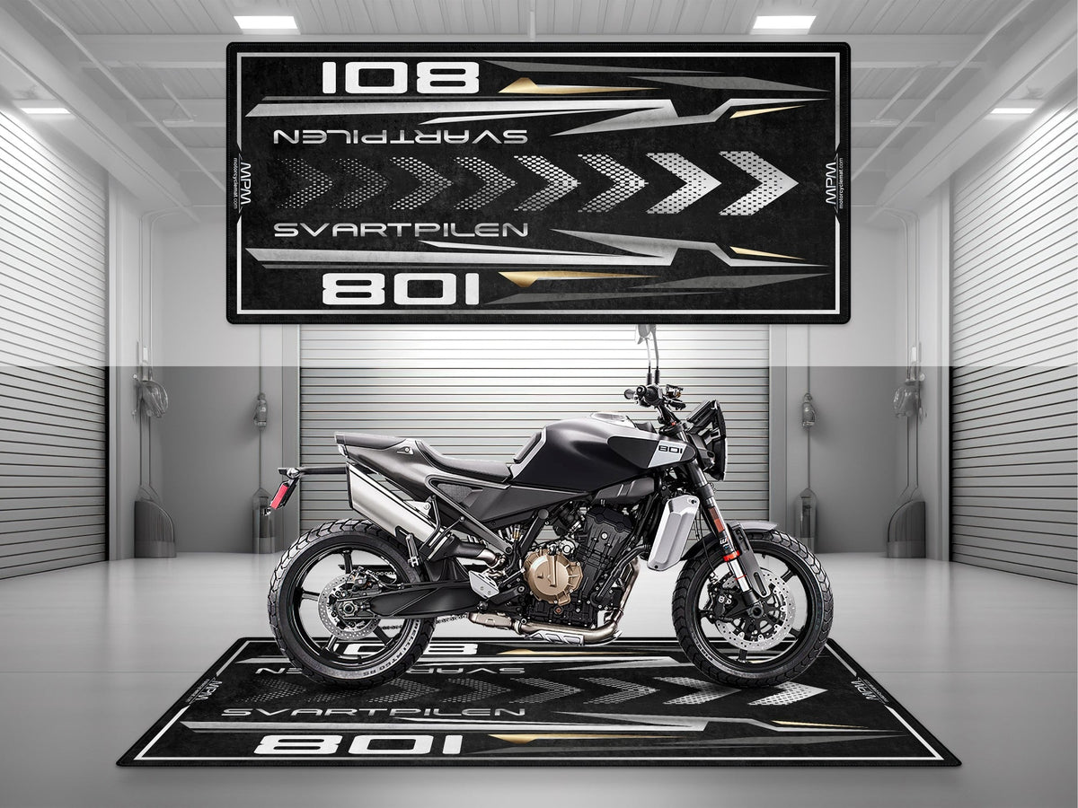 MPM Motorcycle Mat for Husqvarna Svartpilen 801 - MM4224 MPM Motorcycle Mat