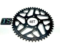 48 Tooth Hardened Aluminum 420 Sprocket for E-moto Titanium Surron