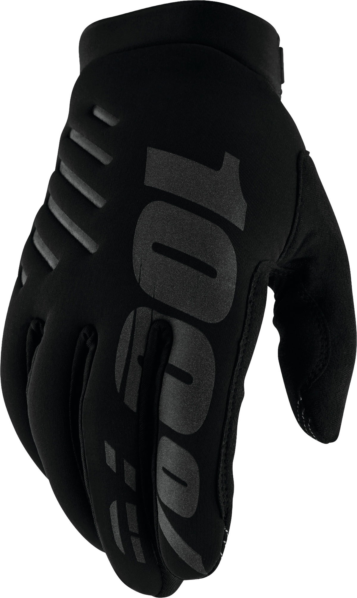 100% Brisker Youth Gloves - Black