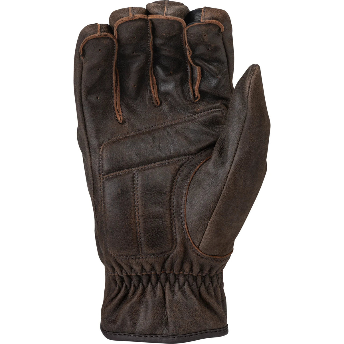 Highway 21 Jab Full Leather Gloves - Large - Brown HIGHWAY 21
