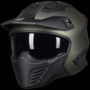 ILM Open Face Motorcycle 3/4 Half Helmet Model 726X