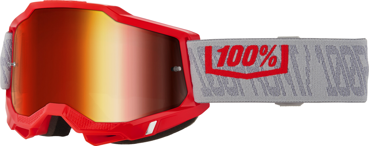 Accuri 2 Goggle Gatorback Red Mirror Lens