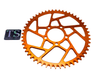 52 Tooth Hardened Aluminum 420 Sprocket for E-moto Titanium Surron