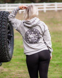 Race Day Vibes Unisex Pullover Hoodie OFF-ROAD VIXENS CLOTHING CO.