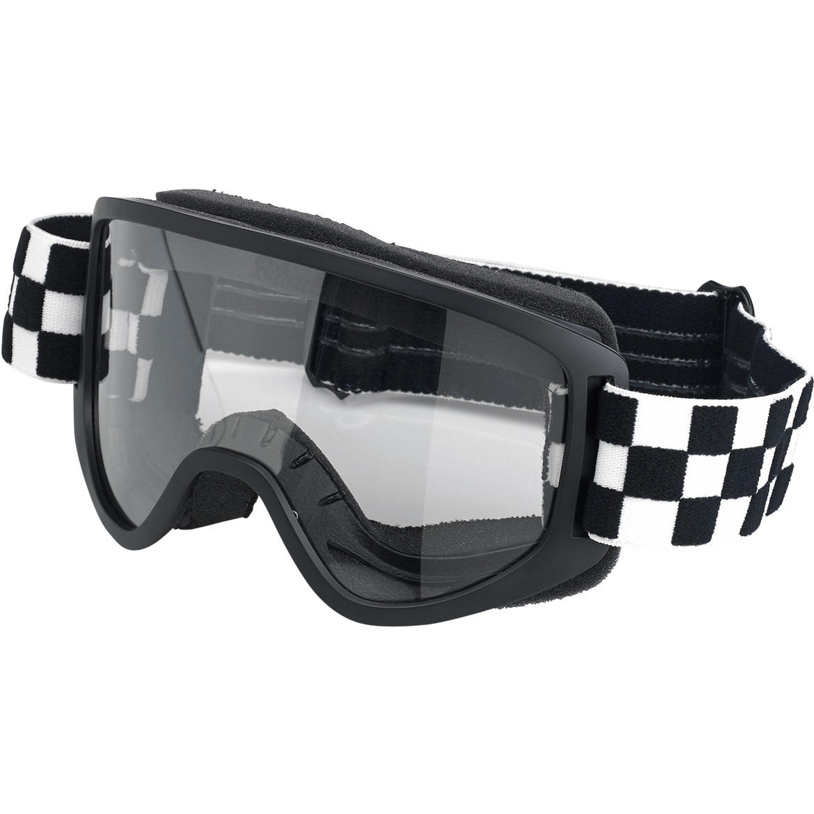 Biltwell Moto 2.0 Goggle - Checkers Black – product view 1