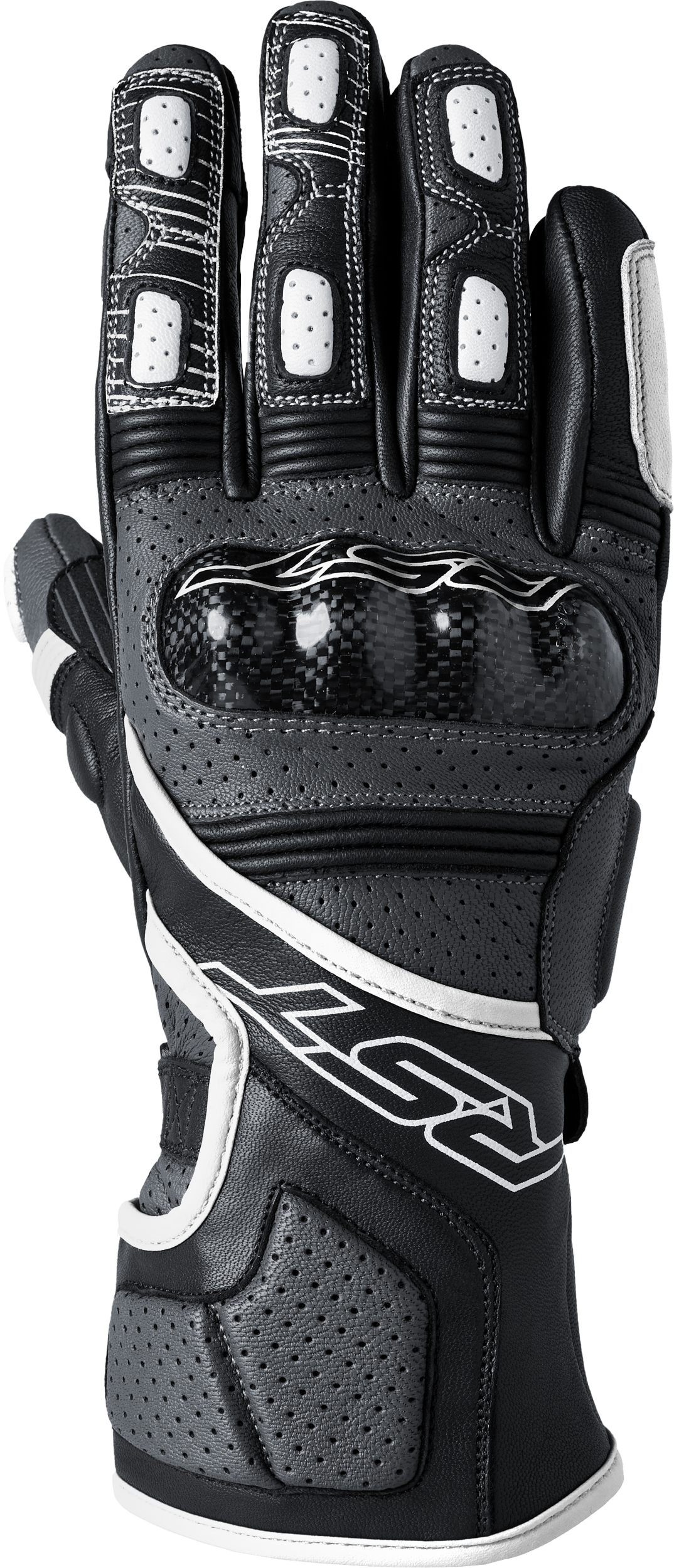 RST Fulcrum CE Gloves - Grey/White/Black