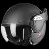 ILM Carbon Fiber Vintage Full Face Modular Motorcycle Helmet Model B707C