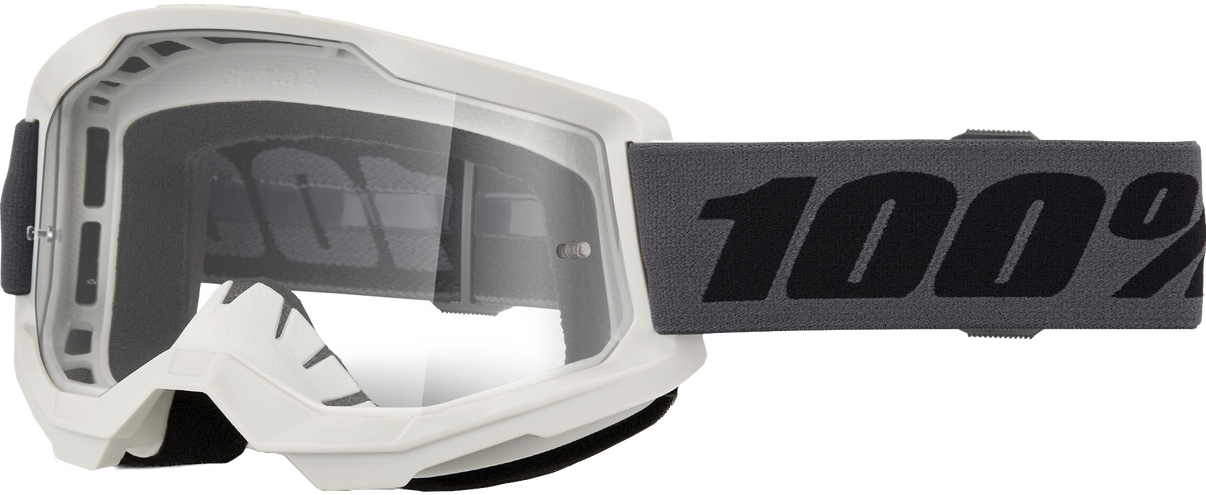 Strata 2 Goggle Grey Clear Lens