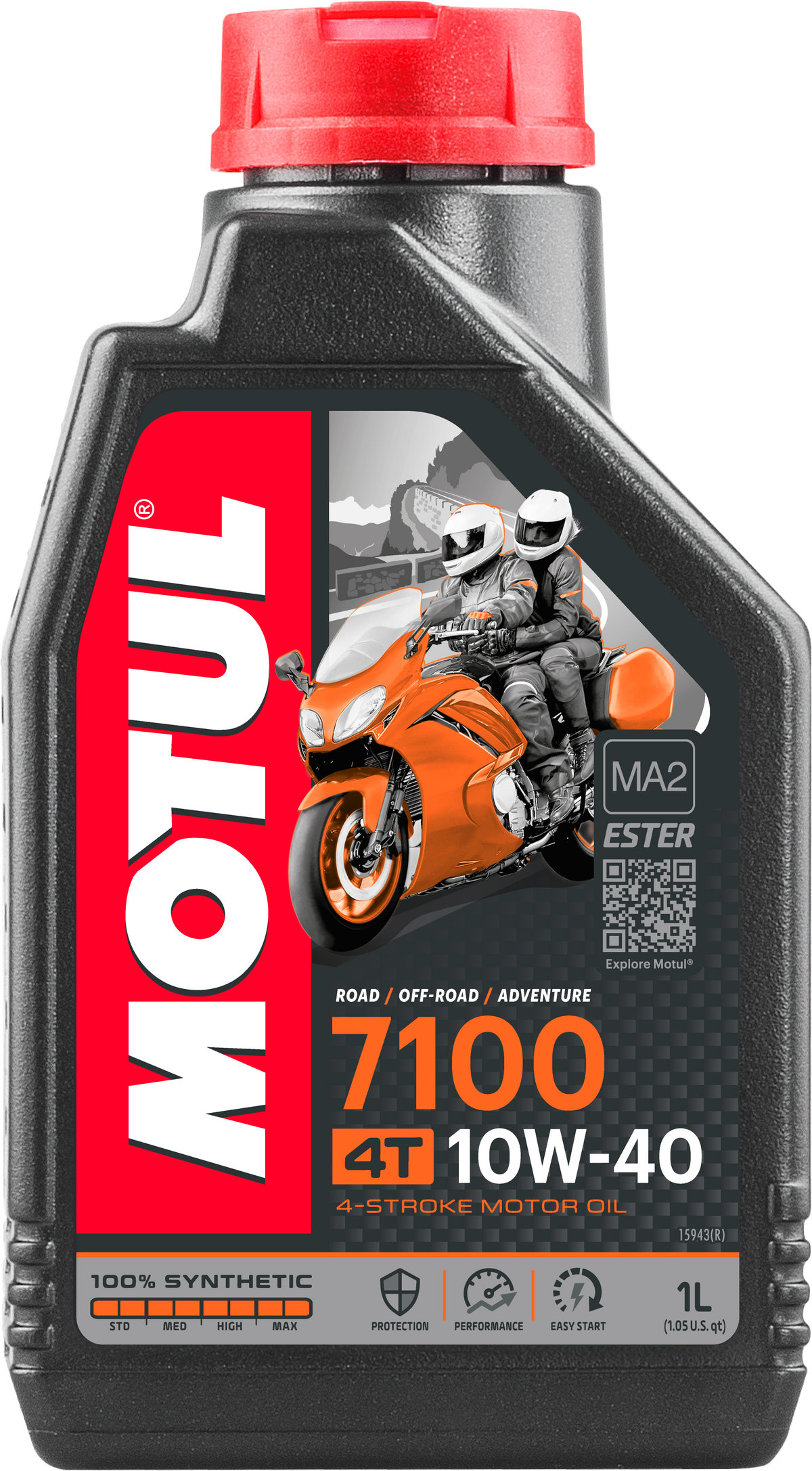 7100 Synthetic Oil 10w40 Liter MOTUL