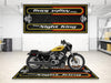 Motorcycle Mat For Cruiser Motorcycle "The Night King" - MM7301 MPM Motorcycle Mat