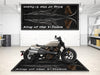 Designed Pit Mat for Cruiser Motorcycle "King of the V-Twins" - MM7302 MPM Motorcycle Mat