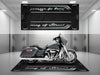 Motorcycle Mat for Cruiser Motorcycle "King of Street" - MM7343 MPM Motorcycle Mat