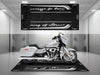 Motorcycle Mat for Cruiser Motorcycle "King of Street" - MM7343 MPM Motorcycle Mat