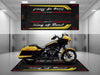 Motorcycle Mat for Cruiser Motorcycle "Special King of Road" - MM7346 MPM Motorcycle Mat