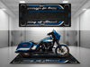 Motorcycle Mat for Cruiser Motorcycle "King of Street ST" - MM7348 MPM Motorcycle Mat
