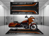 Motorcycle Mat for Cruiser Motorcycle "Glide Beyond Limits - King of Road " - MM7350 MPM Motorcycle Mat