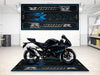 Designed Pit Mat for Suzuki GSX-R1000R 2024 Motorcycle - MM7353 MPM Motorcycle Mat