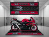 Designed Pit Mat for Suzuki GSX-R1000R 2024 Motorcycle - MM7353 MPM Motorcycle Mat