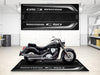 Designed Pit Mat for Suzuki Boulevard C50 Motorcycle - MM7367 MPM Motorcycle Mat